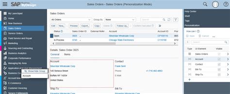 Using The Html5 Ui In Sap Business Bydesign 1708 Sap Community