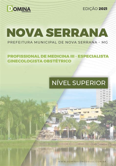 Apostila Pref Nova Serrana Mg Medicina Ginecologista Obst Trico