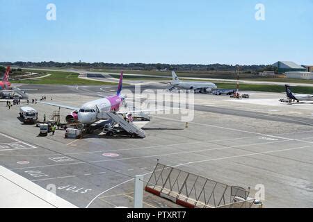 Malta International Airport at Luqa, Malta Stock Photo - Alamy