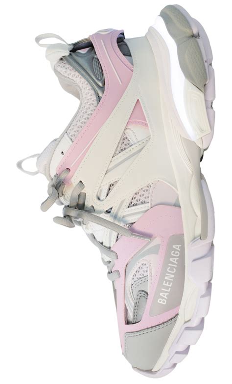 Buy Balenciaga Women Pink Track Led Sneakers For £1021 Online On Sv77