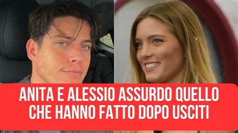 GRANDE FRATELLO ALESSIO E ANITA COSA HANNO FATTO DOPO L ELIMINAZIONE