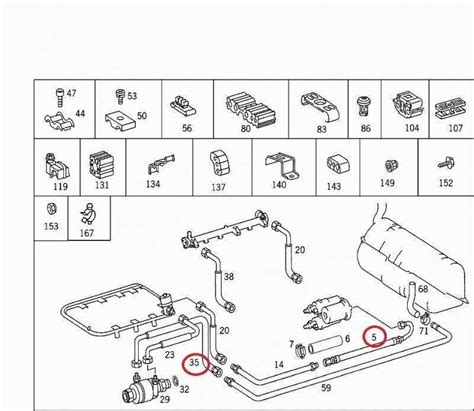 Exploring The Intricacies Of Mercedes W140 Parts An Illustrated Diagram