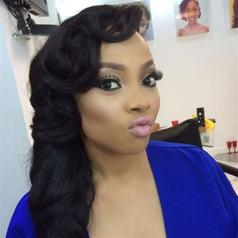 Toke Makinwa Shows Off Her Ample Assets As She Strips Down In A Sexy