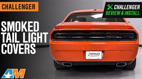 2012 Dodge Challenger Black Tail Lights