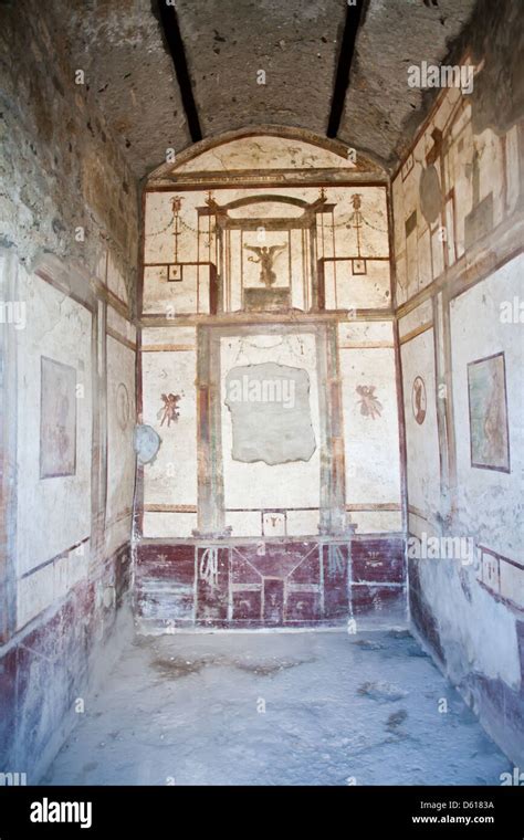 Pompeii - archaeological site Stock Photo - Alamy