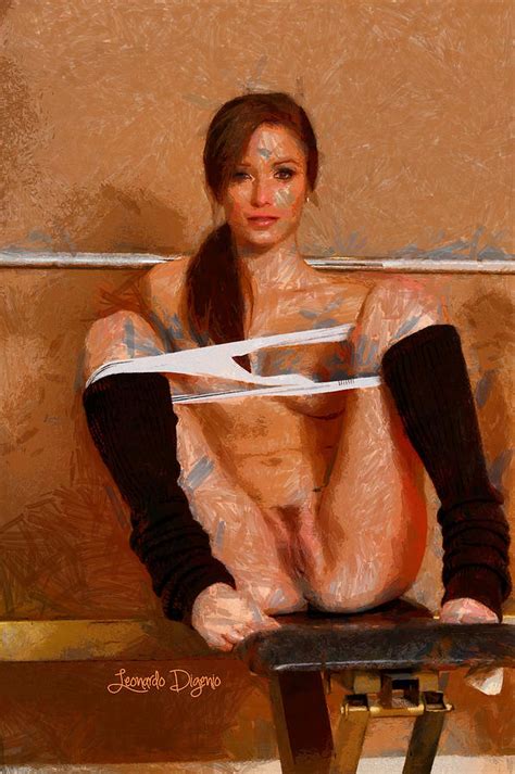 Twisty Girl Painting By Leonardo Digenio Fine Art America