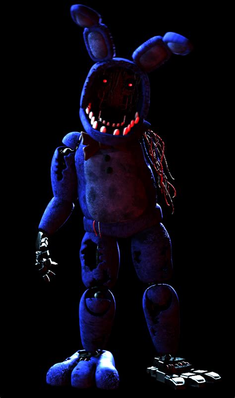 Sinister Withered Bonnie En Fnaf Dibujos Imagenes De Terror Fnaf The