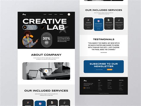 Creative Agency By Ms Tanjila On Dribbble