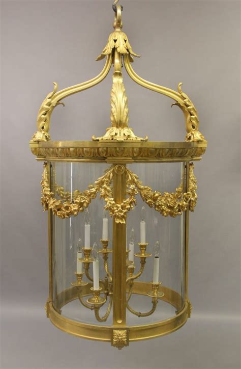 An Exceptional Late 19th Century Gilt Bronze Palatial Eight Light