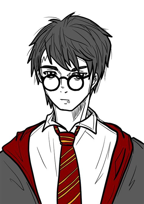 Harry Potter Anime Sketches