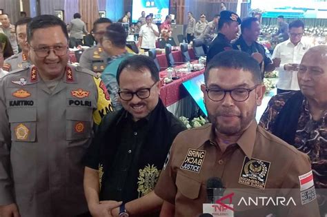 Komisi Iii Dpr Dan Polda Aceh Bahas Pengamanan Pon Antara News