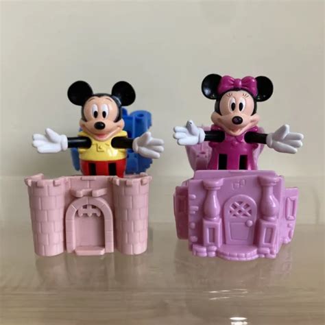 Mcdonalds Disneyland Paris Pop Ups Mickey And Minnie Mouse Happy