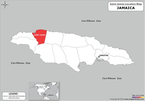 Where is Saint James Located in Jamaica? | Saint James Location Map in ...