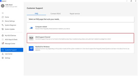 MyASUS - Customer Support | Official Support | ROG USA