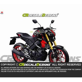 Buy Yamaha MT 15 Custom Decals/ Wrap/ Stickers WOLF Kit Online @ ₹2799 from ShopClues