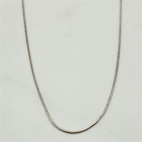 Sterling Silver Necklace | 18" | – 100 Ways