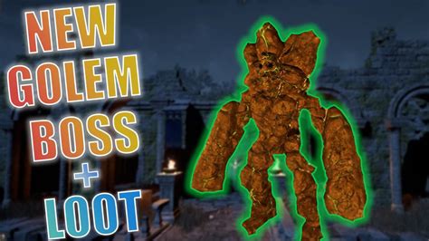 Killing The New Golem Boss Loot Drops Dark And Darker Cleric