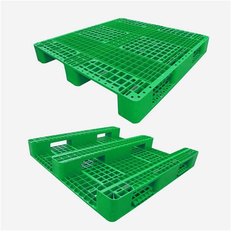 Heavy Duty Hdpe Plastic Pallet Stackable With Runners X Mm