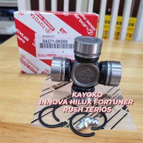 Cross Joint Coupling Spider Kit Innova Hilux Fortuner Rush Terios Gut