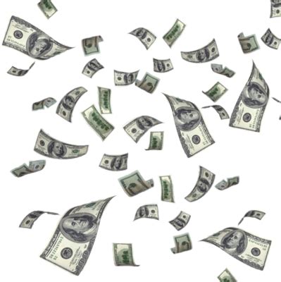 cash falling