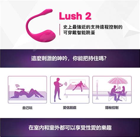 Lush 【情趣職人】 2 華裔女神asia Fox首推 Lovense 穿戴智能跳蛋 可跨國遙控 Pchome 24h購物