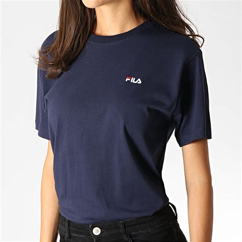 Fila Tee Shirt Femme Eara 687469 Bleu Marine