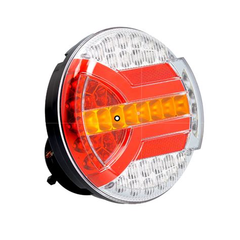 Led R Ckleuchte Rund Mit Dynamischem Blinker Horpol Navia V