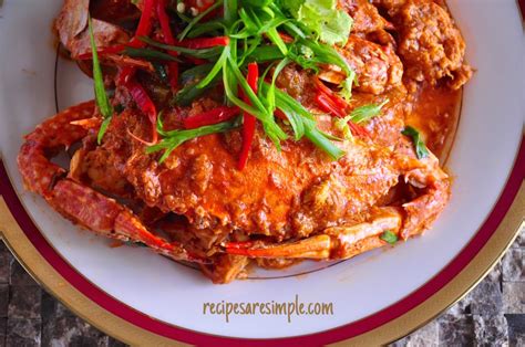 Singapore Chilli Crab 辣椒螃蟹 National Favorite