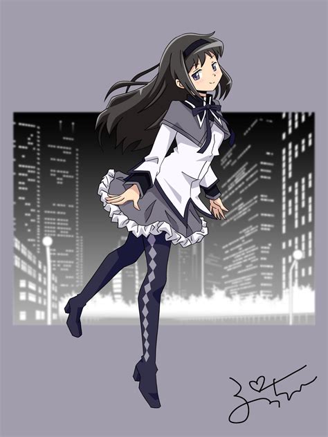 Akemi Homura - Mahou Shoujo Madoka☆Magica - Image by Pixiv ID 89350535