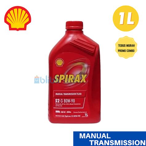 Jual Shell Spirax S G W L Manual Cairan Pelumas Transmisi