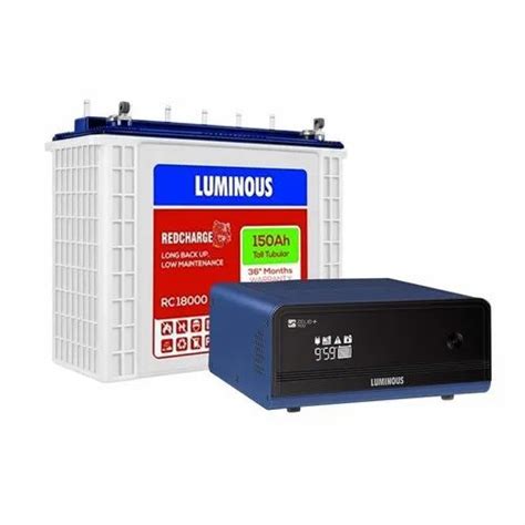 150 Ah Luminous Zelio Inverter Tubular Battery Combo At Rs 16500 In Chennai