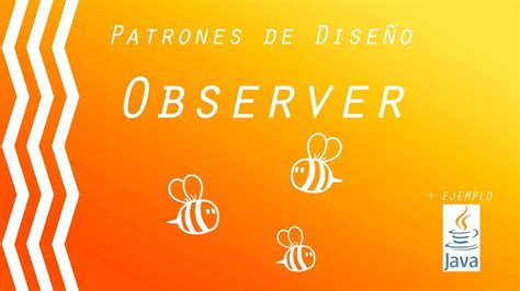 Observer Patrones de Diseño Ejemplo en JAVA YouTube