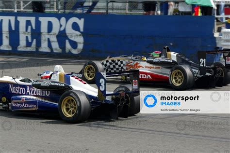 Race Winner Alan Van Der Merwe RSA Carlin Motorsport Passes Down The