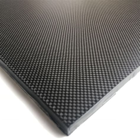 10mm High Strength 3K Plain Twill Matt Carbon Fiber Sheet Factory Price