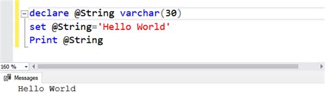 Sql Server Print Statement Overview With Examples