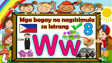 Mga Bagay Na Nagsisimula Sa Letrang Ww