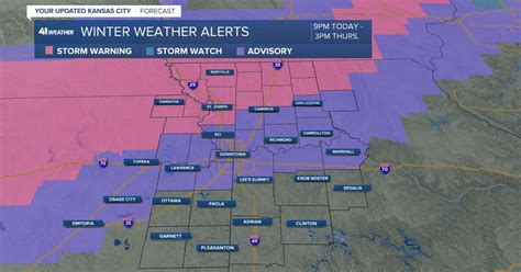 Winter Weather Advisory Issued For Kansas City Metro