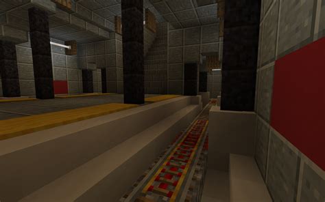 Simple Train Station with Subway Minecraft Map