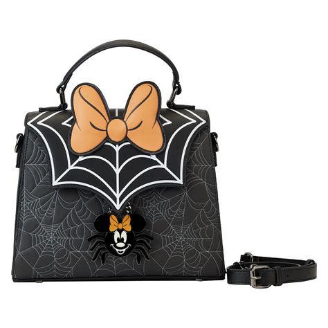 Disney Loungefly Crossbody Bag Halloween Minnie Spider