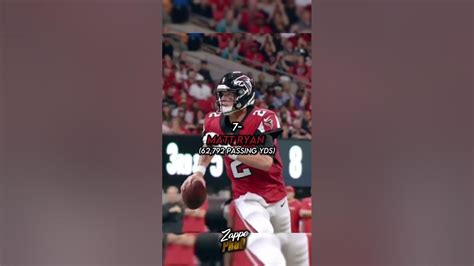 Qbs With The Most Passing Yards Of All Time Nfl Football Shorts Youtube