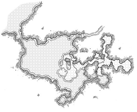 [Friday Map] Still Grotto | Map, Fantasy map, Dungeon maps