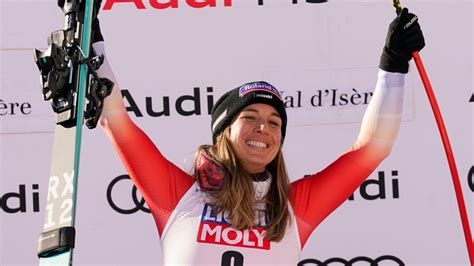 Ski alpin Jasmine Flury remporte la descente de Val d Isère RDS