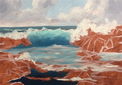 How To Paint A Dramatic Seascape In Easy Steps Samuel Earp Artist