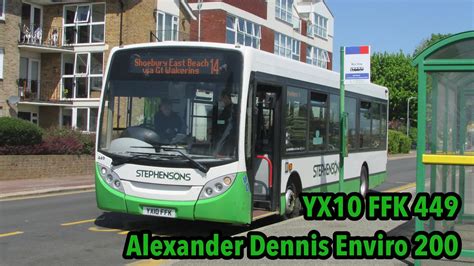 Stephensons Of Essex Rochford Route Yx Ffk Adl Enviro