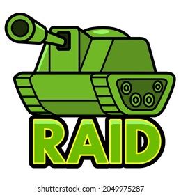 Vektor Stok Iron Tank Raid Twitch Emote Vector (Tanpa Royalti) 2049975287 | Shutterstock