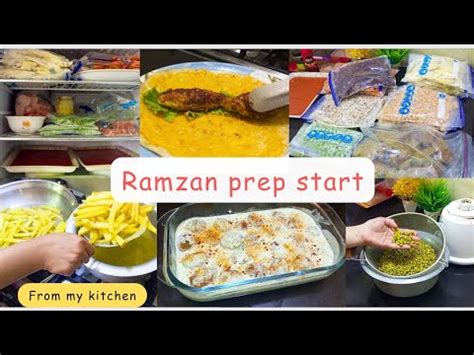 Pre Ramadan Preparation Make And Freez For Ramadan Ramadan