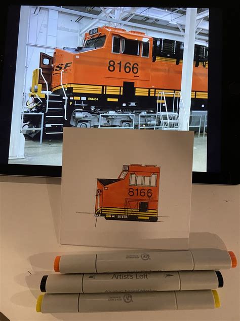 Andy Fletcher On Twitter From The Studio Of My Bnsfrailway Es C