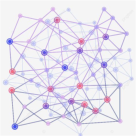 Nodes Hd Transparent Blue Internet Node Element Vectors Material