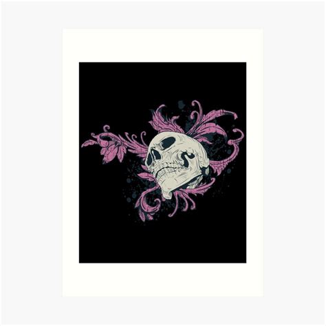 Promote Redbubble Skull Design Exhibition Design