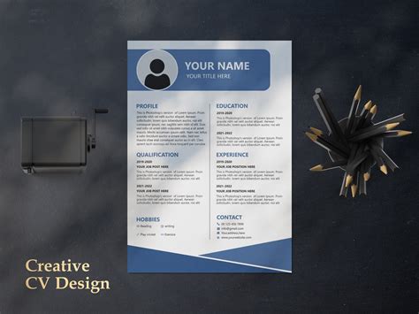 creative Resume design by Ahsanul Haque78 on Dribbble